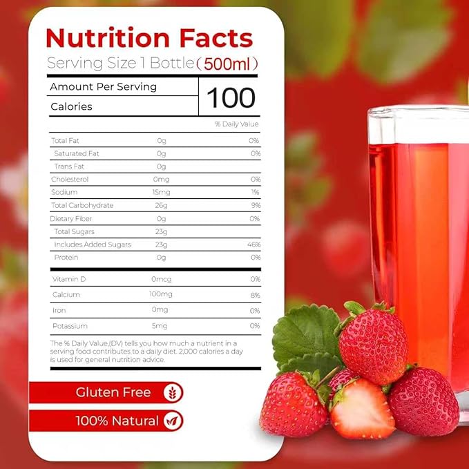 OKF Aloe Vera Drink Juice with Pure Aloe Pulp Variety 16.9 oz. (Strawberry Pack of 20) Plant Based Drink Korean drinks