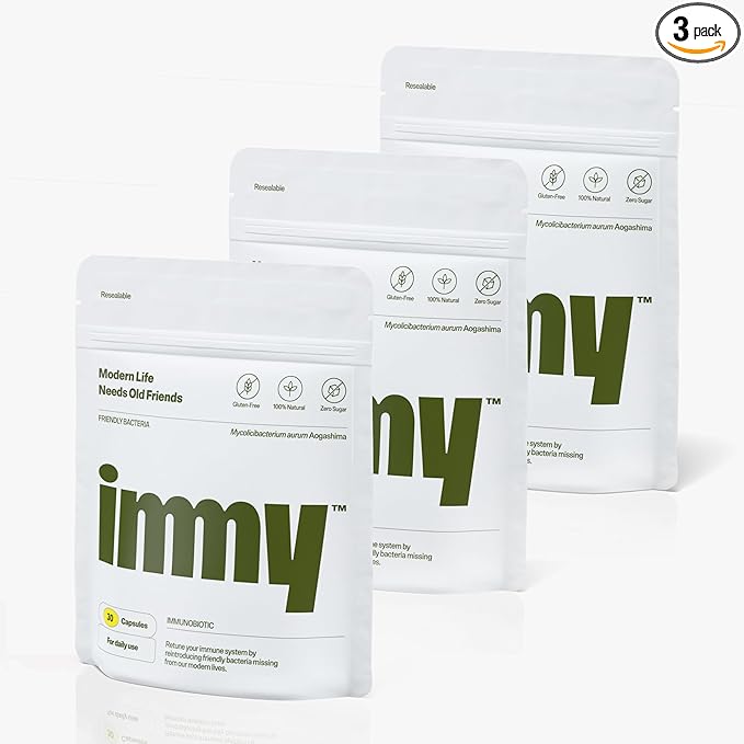 IMMY Immune Supplement for Mood Support and Gut Health 90 ct. - Supports Joint Relief Focus &amp Mood Support Natural Calming Aid
