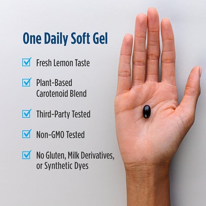 Nordic Naturals Blue Light Defense - 60 Soft Gels - Four Phytonutrients with Complementary Antioxidant Capacities - Supports Retinal Health Visual Function - Non-GMO - 60 Servings