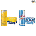 Red Bull Yellow Edition Tropical and Sugar Free Energy Drinks 8.4 Fl Oz 24 Cans (6 Packs of 4)