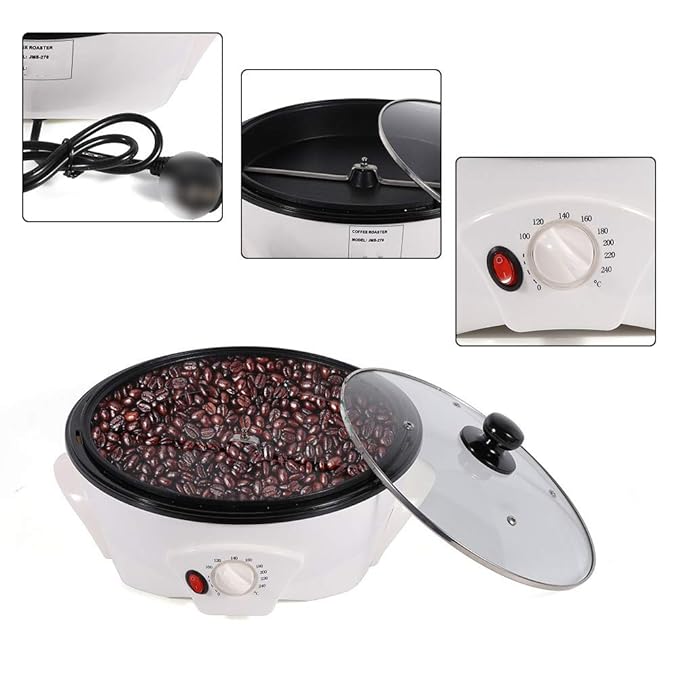 1.5Kg 1.2KW Electric Coffee Roaster Household Bean Roasting Machine 110 V Coffee Roasters for Home Use