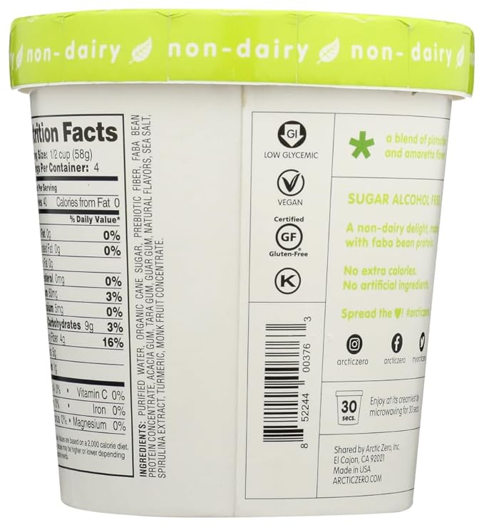 6 Pack Arctic Zero Pistachio Pint