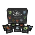 Geek Grind Whole Bean Coffee 7 Roasts Sampler Gift Box