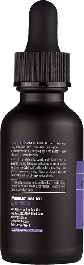 Lyfetrition Activated &amp Stabilized Sulforaphane 540mg4 Oz Liquid220 ServingsMade in USAQuick AbsorptionQuality Potent IngredientsThird-Party TestedNon-GMOGMP CertifiedCruelty-Free Product