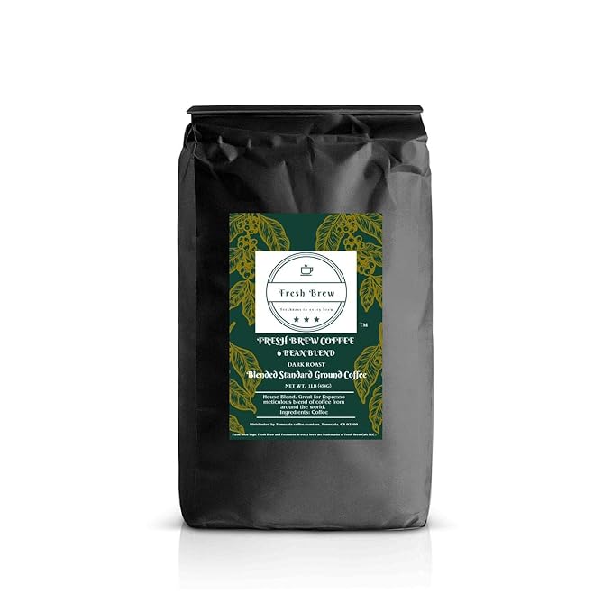 Fresh Brew Coffee 6 Bean Blend Standard 1 LB