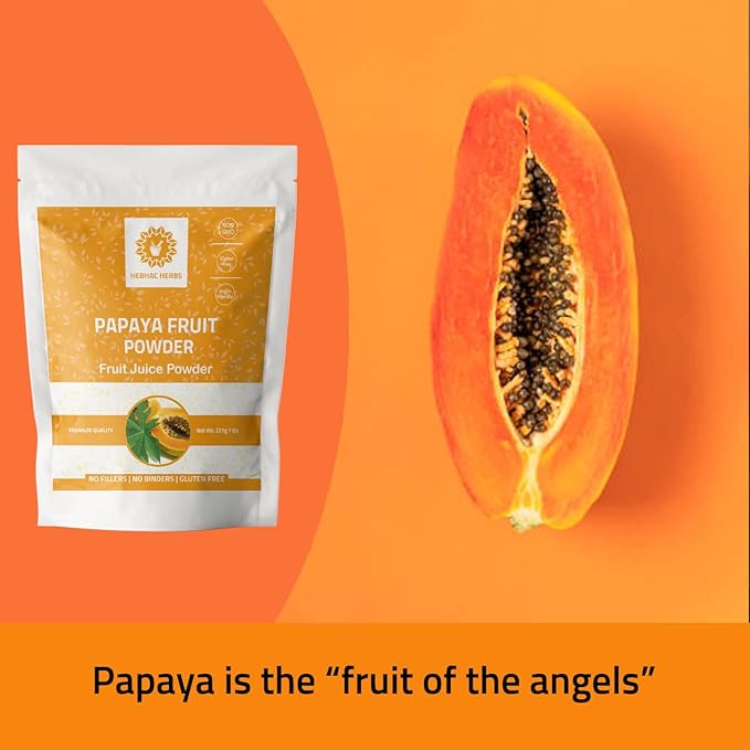 Pomegranate Juice Powder 227g Papaya Fruit Powder 227g