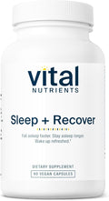 Vital Nutrients Sleep + Recover - Vegan Supplement - Sleep Support - Melatonin Ashwagandha &amp L-Theanine - Gluten Dairy &amp Soy Free - 90 Capsules