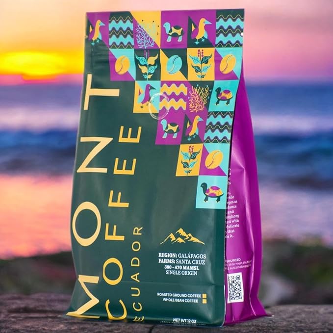 Mont Coffee - Galapagos - Specialty Single Origin Ecuadorian Arabica Coffee | Deluxe | Fresh Roast