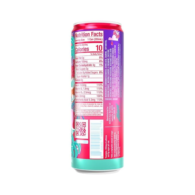 New Alani Energy Drinks Lime Slush Dream Float Hawaian Shaved Ice Variety Pack Sugar-Free Low-Calorie 200mg Caffeine Energy Boost Drink 12 fl oz (Pack of 6)