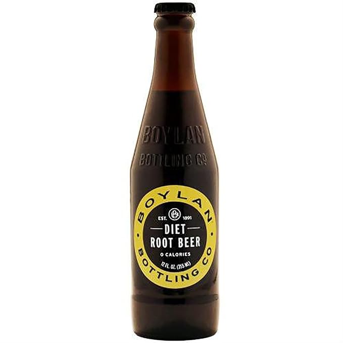 Boylan - Diet Soda Variety Pack - 12 oz (24 Glass Bottles)