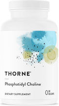 THORNE - Phosphatidyl Choline - Phospholipid Complex for Liver Support Cholesterol Metabolism &amp Healthy Bile* - Third-Party Certified - Gluten &amp Dairy-Free - 60 Softgels
