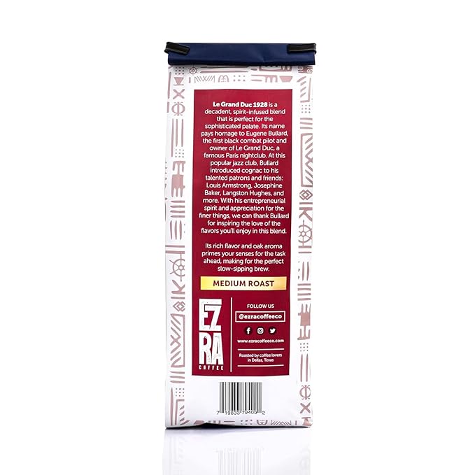 Le Grand Duc 1928 Medium Roast Whole Bean Coffee - 12 ounce