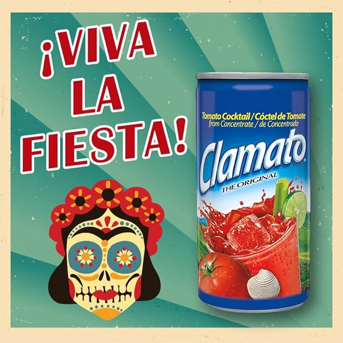 Clamato Original Tomato Cocktail 5.5 Fluid Ounce (Pack of 6)