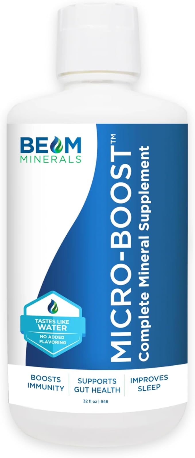 BEAM Minerals Micro-Boost | Complete Mineral Supplement | All The Minerals Without All The Pills | 32 fl Oz