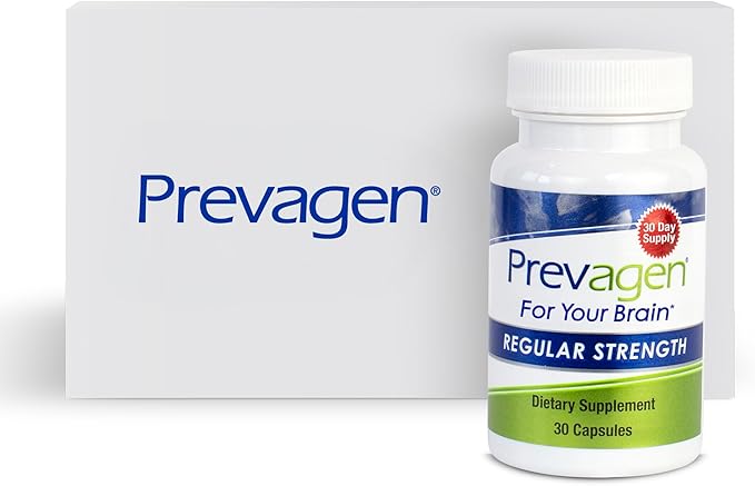 Prevagen Regular Strength - 30 Capsules (1 Month Supply) | Formulated for Your Brain | 10mg of Apoaequorin Plus Vitamin D3