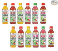 OKF Aloe Vera Drink in 16.9 Ounce Bottles (6 Flavor Variety Pack with Fruit Punch 12 Pack)