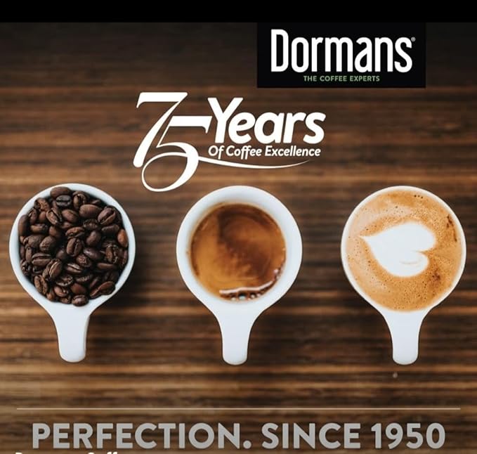Dormans Instant Coffee Dark Roast 100% East African 7.8 oz