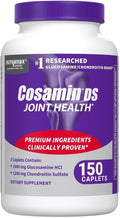 Nutramax Laboratories Cosamin® DS Joint Health Supplement with Glucosamine &amp Chondroitin for Adult Men &amp Women Joint Supplement 150 Caplets