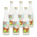 Rocket Fizz Coconut Cream Lime Soda Flavor | Cane Sugar | Craft Soda Pop Drinks | 12 oz in Glass Bottle (6 Pack)