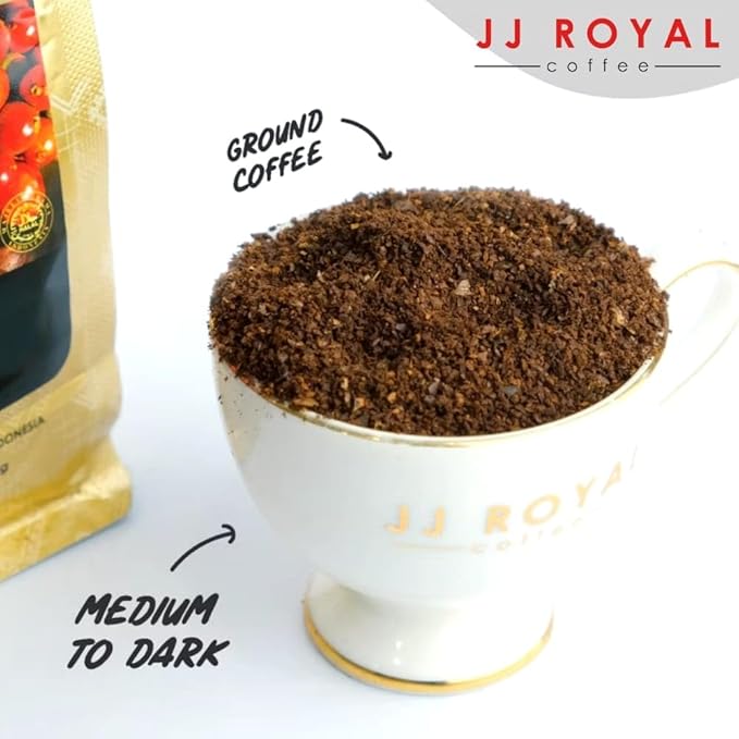 JJ Royal Coffee Toraja Blend 200g Ground Coffee (Pack of 2)