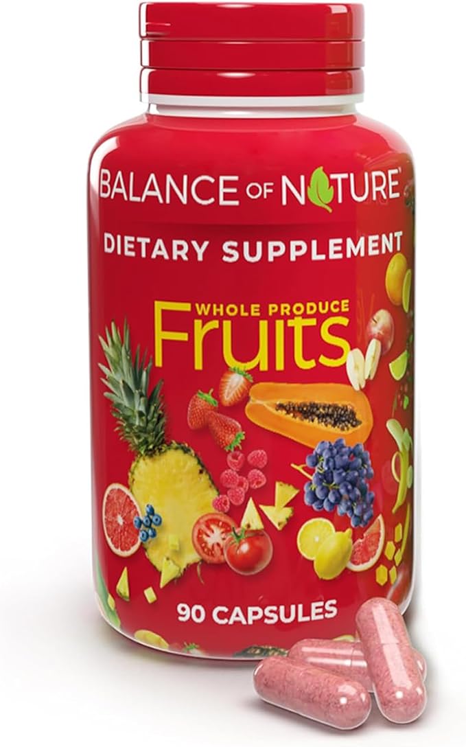 Balance of Nature Whole Fruits Supplement with Superfood Fruits