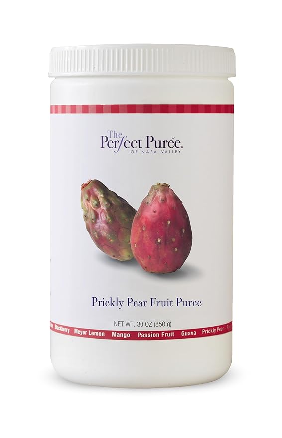 The Perfect Puree Prickly Pear Puree 30 Ounce -- 6 per case.