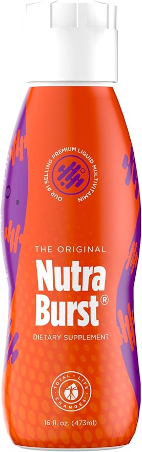 Total Life Changes NutraBurst - Liquid Multivitamin Daily Nutritional Support Packed with Essential Vitamins and Minerals 16 fl. oz