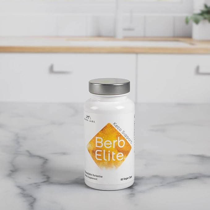 Mara Labs BerbElite | 350mg Berberine HCL &amp Broccoli Seed Complex for Increase Bioavailability | 120 Vegan Capsules