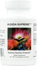Supreme Nutrition Albizia Supreme 90 Pure Silk Tree Bark Vegetarian Capsules