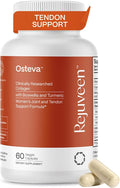 Osteva Joint Support Supplement for Women | High Potency Collagen Turmeric Boswellia | for Flexible Cartilage &amp Tendons Resilient Knees &amp Hip Improved Mobility | Non-GMO 60 Ct