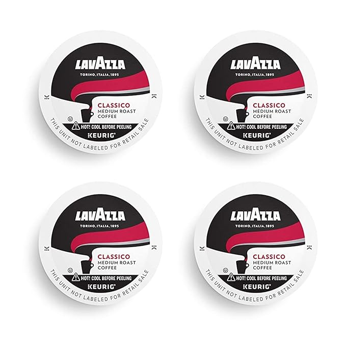 Lavazza Classico Keurig 2.0 K-Cup 96-pack Caps Coffee Capsules Espresso Pods Improved Taste