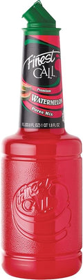 Finest Call Premium Watermelon Fruit Puree Drink Mix 1 Liter Bottle (33.8 Fl Oz)