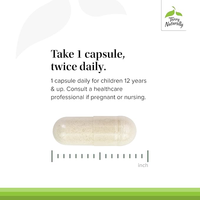 Terry Naturally Acne Essentials - Skin Support Supplement for Clear Skin - Supplement with Vitamins A C &amp Zinc - Skincare Supplement for Occasional Acne - 60 Capsules (60 Servings)