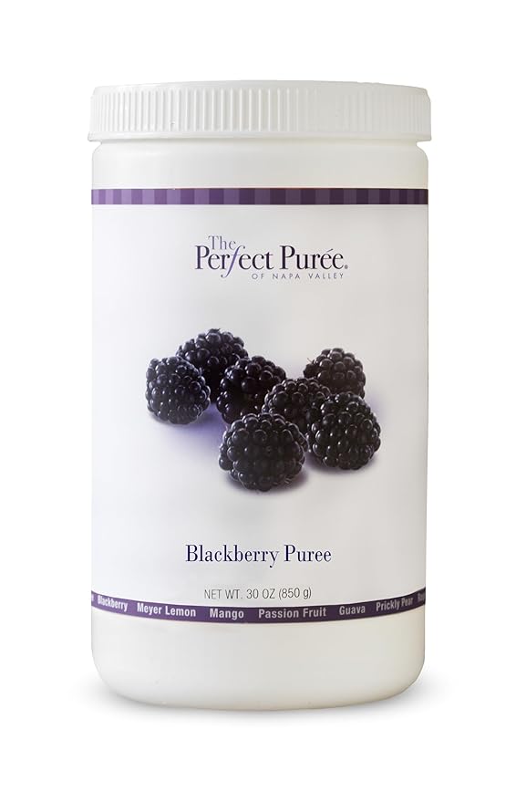 The Perfect Puree Blackberry Puree 30 Ounce - 6 per case.