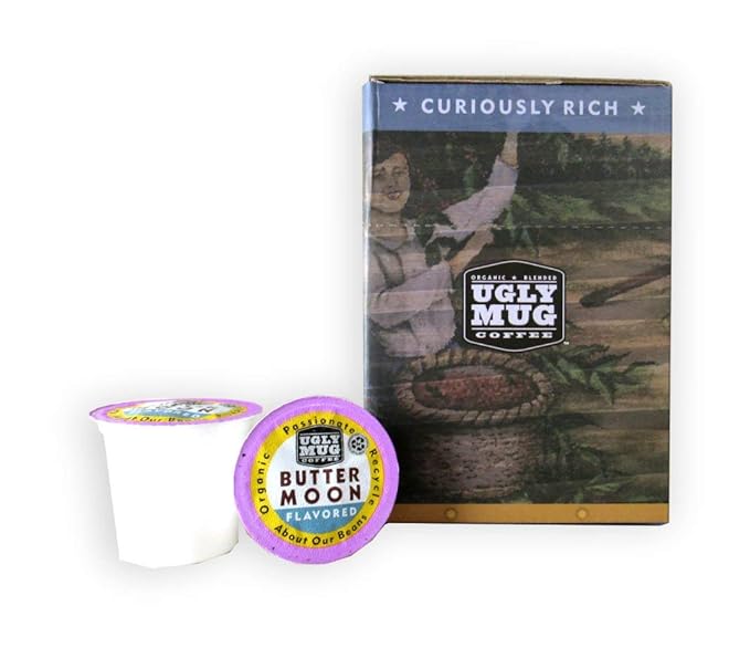 Ugly Mug Coffee Signature Organic Flavored Single Serve Bio-degradable UGLY CUPS (Keurig Compatible) | Flavored Variety Pack 96 Pack