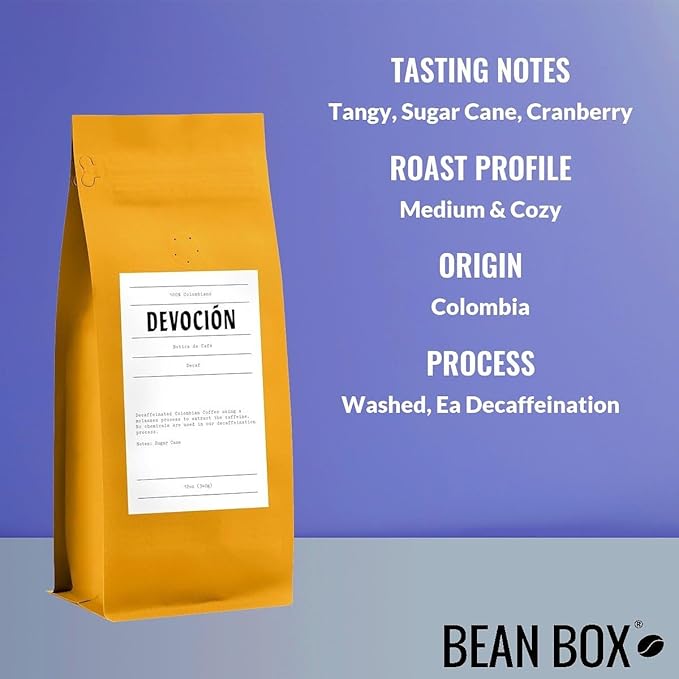 Decaf - Roasted by Devocion - Freshly Ground Coffee - 5 Pound Bag