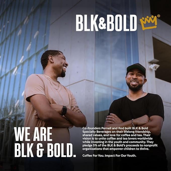 BLK &amp Bold Whole Bean Coffee Rise &amp GRND Premium Medium Roast 100% Arabica Beans 12 oz Bag