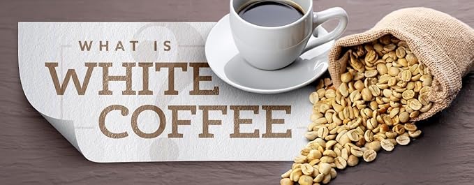 Northwest Grind White Coffee Ground – High Caffeine Low Acid White Roast Ground Coffee Smooth Nutty Light Roast Coffee Small Batch Roasted in the Pacific Northwest 2 lbs