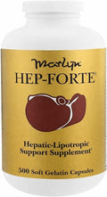 HEP-FORTE Marlyn Support Supplement for maintaining Healthy Liver Function with Beef Liver Amino acids antioxidants and Vitamins 500 softgels