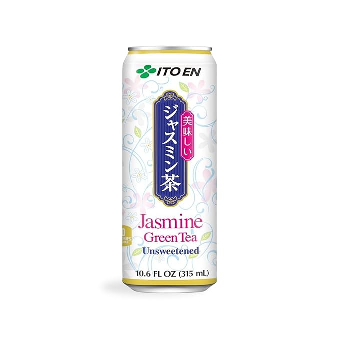 Ito En Jasmine Green Tea Unsweetened 10.6 Ounce (Pack of 24)