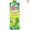 Dabur Real Green Mango/Aampanna Fruit (Cocktail/Mocktail) Juice Drink 1 Ltr [pack of 3]