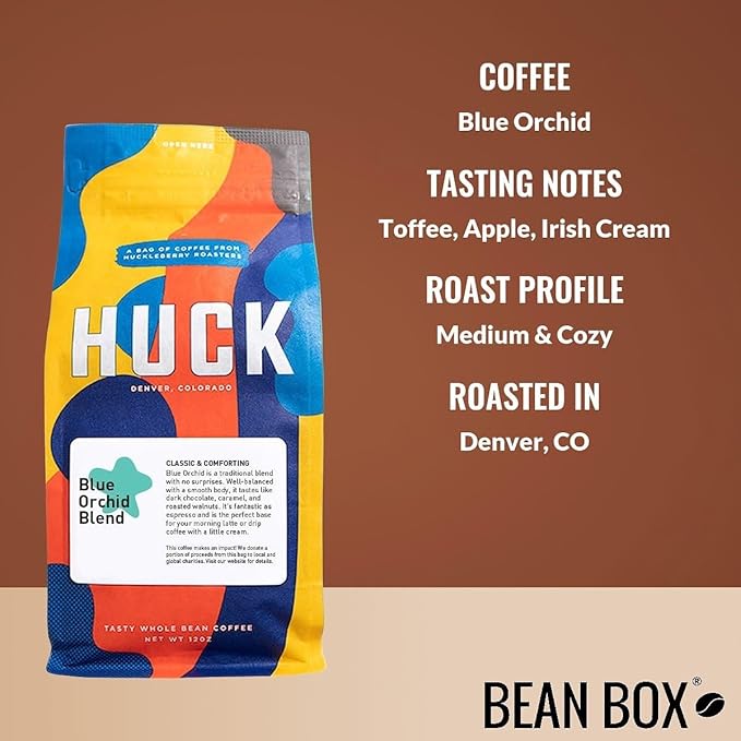 Bean Box Sampler - Roasted by Huckleberry Roasters 3-Pack Freshly Ground Coffee Gourmet Coffee