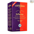 Lofbergs Inferno Extra Dark Roast Ground Coffee 15.87oz (Pack of 2)