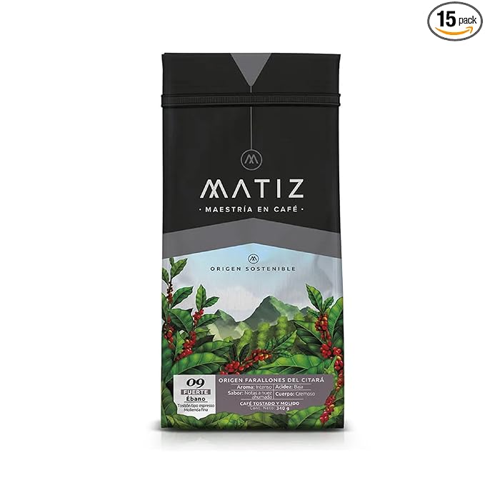 Matiz Ebano Ground Coffee 12 oz