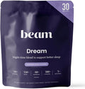 Beam Dream Sleep Powder – Sleep Aid for Adults with Melatonin Magnesium L-Theanine Reishi Mushroom &amp Apigenin Sleep Supplement Sleepy Cocoa Bedtime Drink Mix Cinnamon Cocoa Flavor 30 Serving