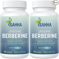 Sahha Liposomal Berberine HCL 1500mg High Bioavailability for Men and Women Overall Health Supplement（2 Pack）