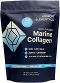 Hydrolyzed Marine Collagen Peptides Powder - Sourced from Wild-Caught Fish Pescatarian Friendly Keto Certified &amp Non-GMO - Easy to Mix - Single Ingredient (30 Servings)
