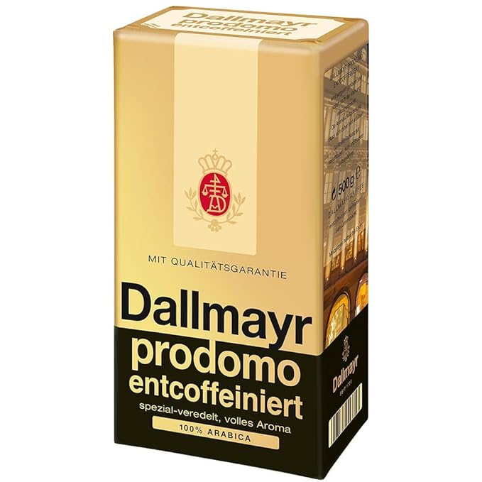 Dallmayr - Prodomo Decaffeinated Ground Coffee - 12x 500g