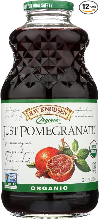 Organic Just Pomegranate Juice (Pack of 12) - Pack Of 12