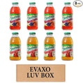 LUV BOX- variety Everfresh Juice 16 oz. pack of 8 Everfresh Peach Plum Pear Everfresh 100% Apple Juice. by evaxo